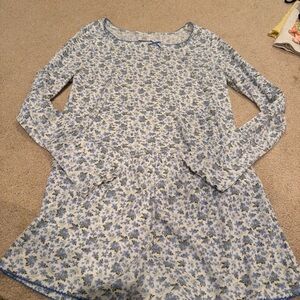 Art class blue floral pj shorts set sz 14 nwot